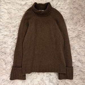 WilfredLuxe Cashmere ‘Jan’ Sweater - Heather Rich Brown